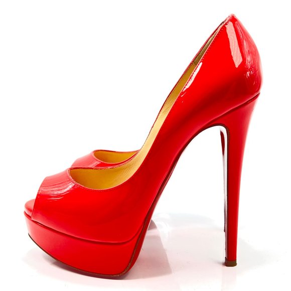 Christian Louboutin Shoes - 🌷❤️‍🔥SPRING SALE 🔥 FINAL PRICE🌷Christian Louboutin Lady Peep 150 Corail 35.5